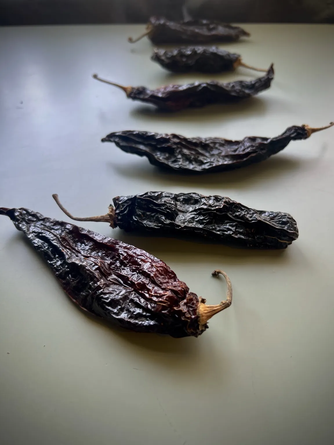 Dried Peruvian ají peppers